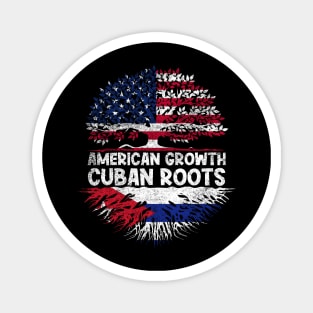 American Growth With Cuban Roots Magnet